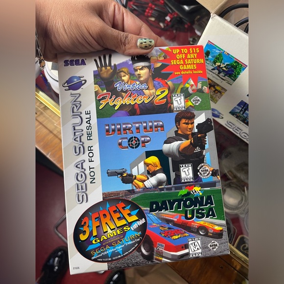 SOLD-1996 SEGA Saturn With Original Box tested and Working - Picture 5 of 16